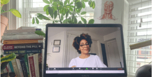 Virtual consultation by Viviane Aires via Zoom in 2020