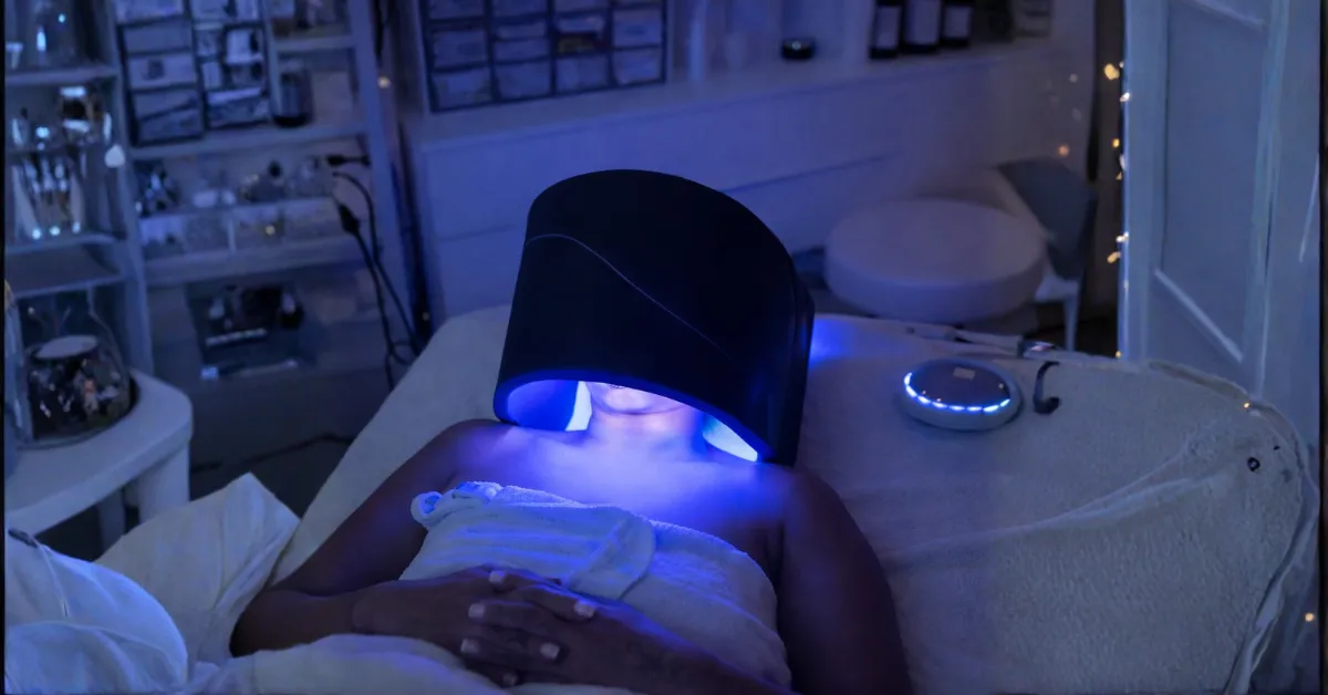 blue light therapy acne facial Philadelphia clinic