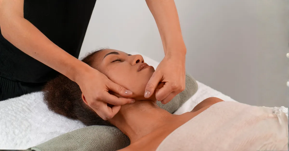 Intraoral buccal massage technique