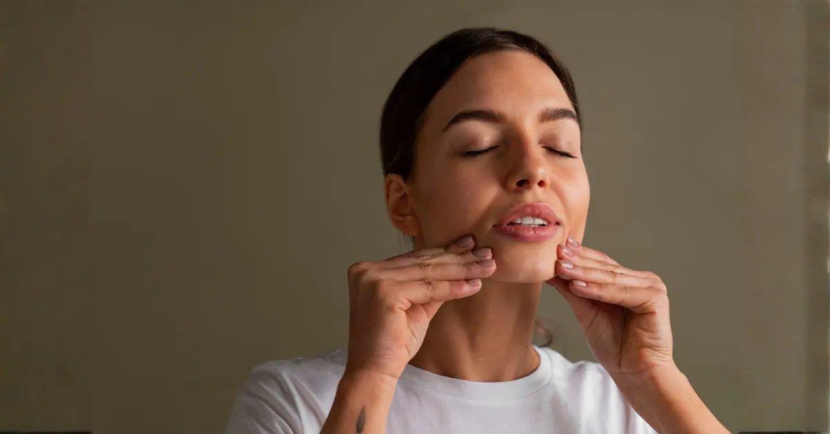 Face sculpting facial treatment results