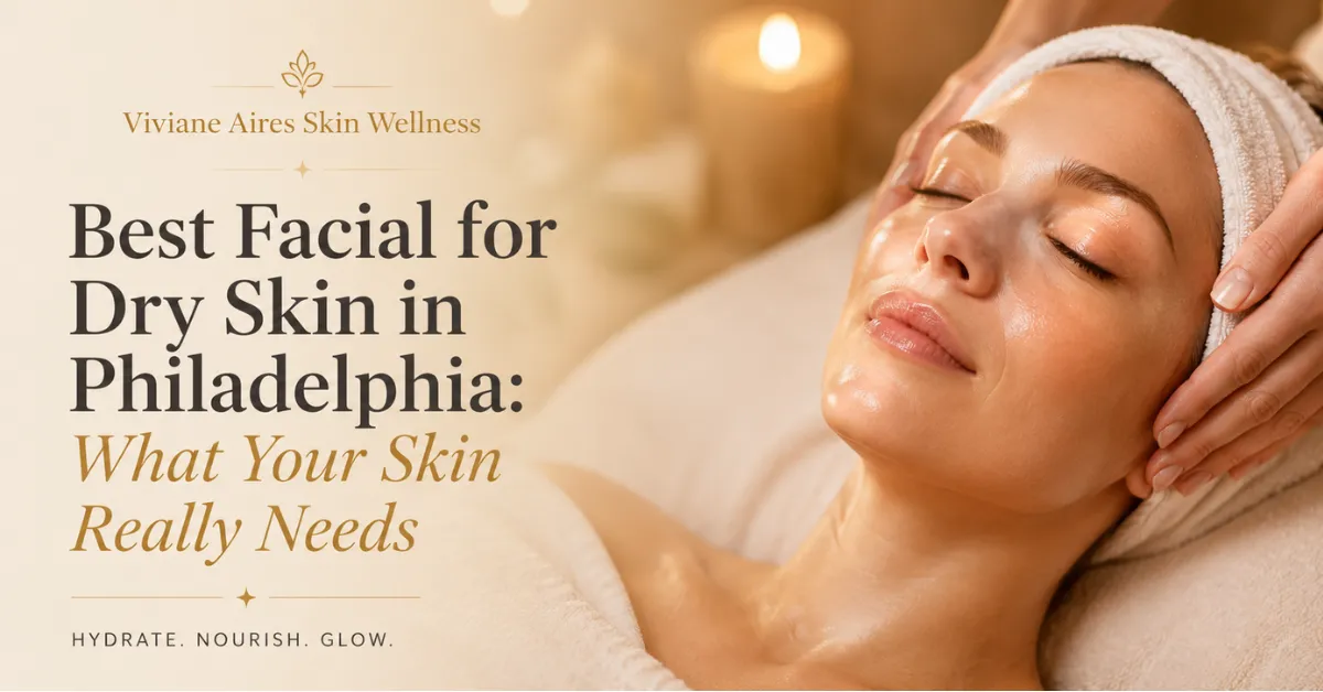 Hydrating facial for dry skin in Philadelphia